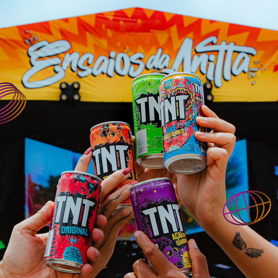 TNT Energy Drink patrocina Ensaios da Anitta em São Paulo